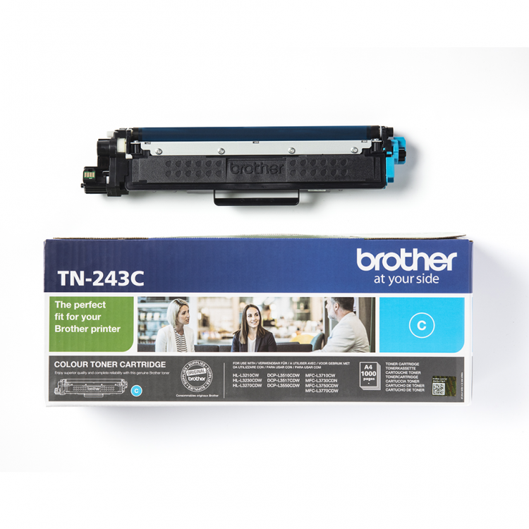 Brother TN-243C Standard Cyan Toner - Image 2