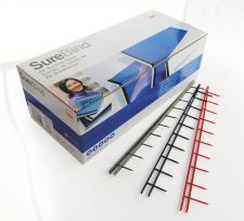 GBC 1132850 25mm Black Surebind Strips thumbnail 3