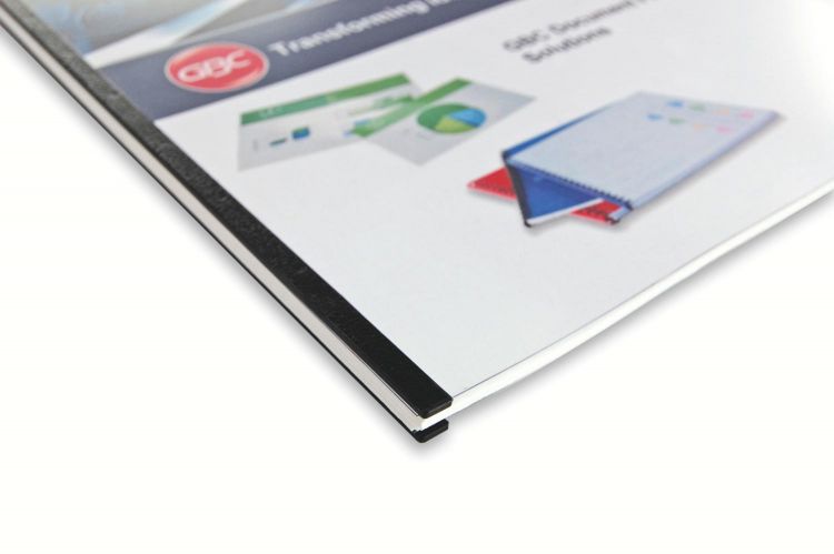 GBC 1132886 50mm Black Surebind Strips