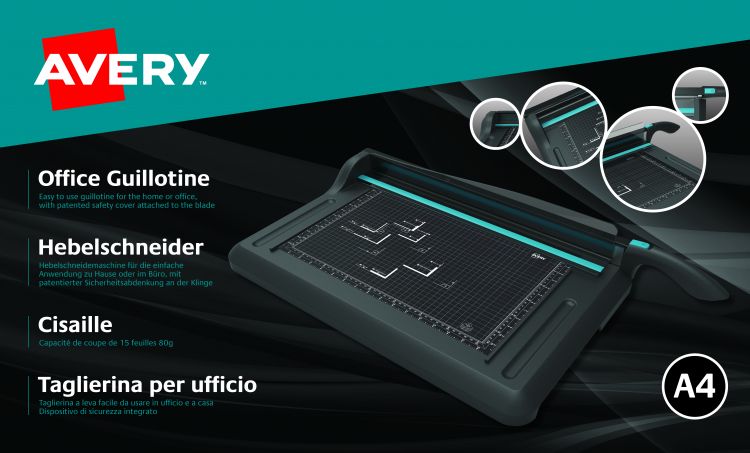 Avery GUA4 A4 Office Guillotine - Image 4