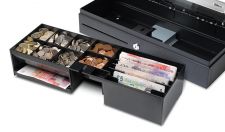 Safescan SD-4617S Flip Top Cash Drawer with 8 Coin and 4 Note Trays thumbnail 7
