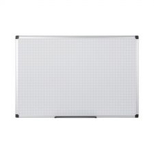 Bi-Office Maya Gridded 1800x1200mm Aluminium Framed Whiteboard thumbnail 5