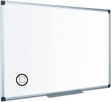 Bi-Office Maya Gridded 1800x1200mm Aluminium Framed Whiteboard thumbnail 1
