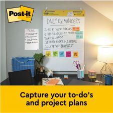 Post-it Pack of 6 Super Sticky Meeting Chart Easel Pad 635x762mm 30Sh thumbnail 3