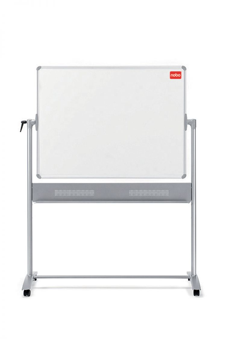 Nobo 1905239 Basic Melamine Mobile Whiteboard 1200 x 900mm