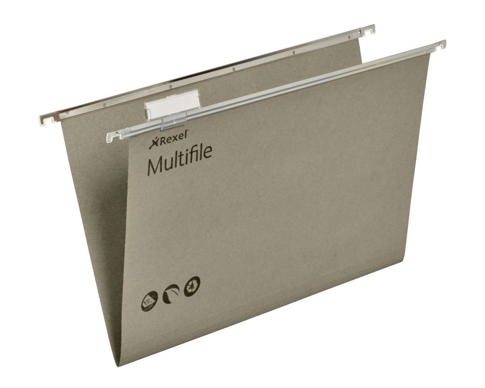 Rexel+Multifile+Foolscap+Suspension+File+Pack+of+50