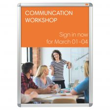 Nobo 1902211 A1 Clip Frame Silver and Grey thumbnail 2