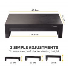 Fellowes 8038101 Designer Suites Monitor Riser thumbnail 3