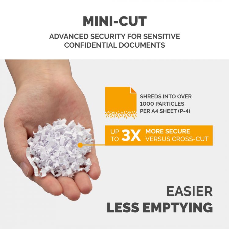 Fellowes Automax 100M Mini Cut Shredder - Image 5