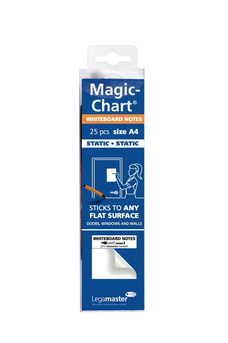 Legamaster Magic-Chart Notes Plain whiteboard foil A4 - Image 4
