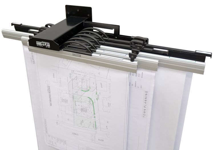 Arnos Hang-A-Plan 10 Binder Wall Rack - Image 7