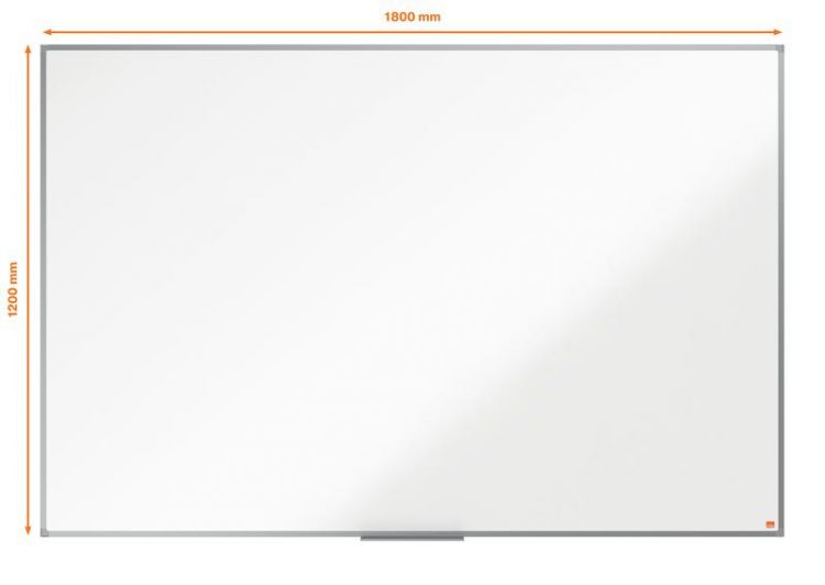 Nobo 1905213 Essence Steel Magnetic Whiteboard 1800 x 1200mm - Image 5