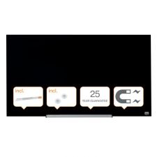 Nobo 1905180 Black Impression Pro Glass Magnetic Whiteboard 1000x560mm thumbnail 3