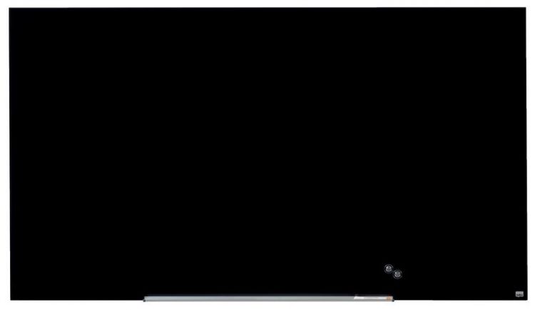 Nobo 1905182 Black Impression Pro Glass Magnetic Whiteboard 1900x1000mm - Image 4