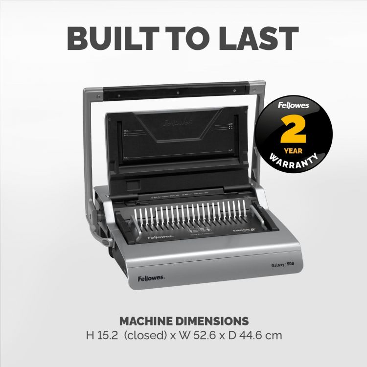 Fellowes Galaxy A4 Comb Binder - Image 4