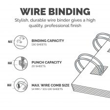 Fellowes Galaxy A4 Wire Binder thumbnail 4