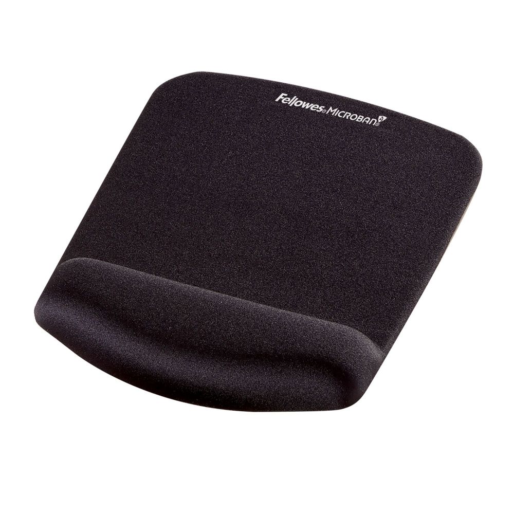 Fellowes 9252003 PlushTouch Mousepad Wrist Support Black