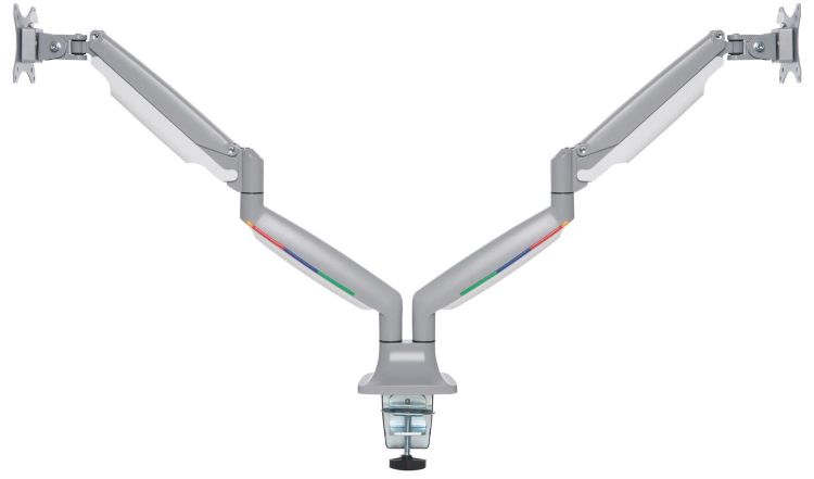 Kensington K55471EU SmartFit One-Touch Height Adjustable Dual Monitor Arm - Image 2