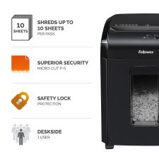 Fellowes 10M Microcut Shredder thumbnail 2