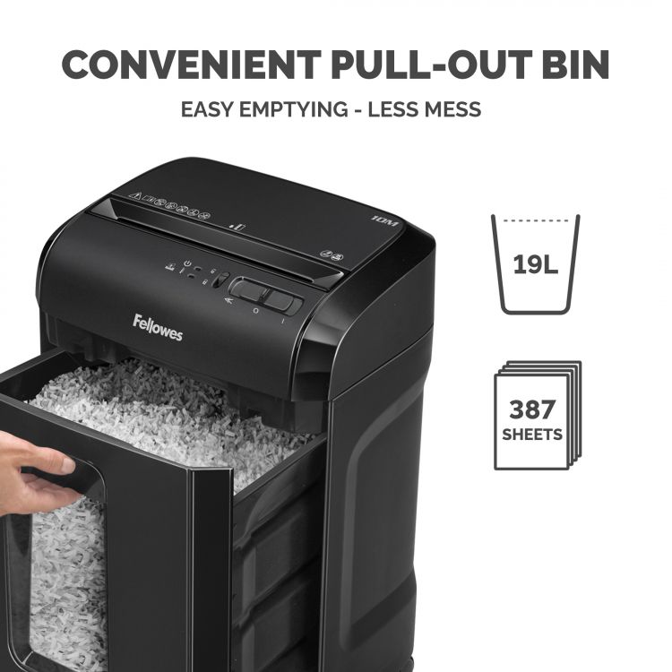 Fellowes 10M Microcut Shredder - Image 6