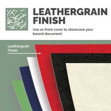 Fellowes 5370301 A4 Leatherboard Covers thumbnail 3