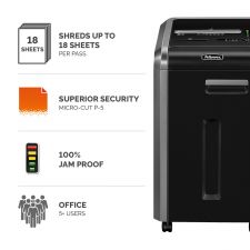 Fellowes 225MI Micro Cut Shredder thumbnail 2