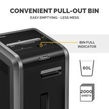 Fellowes 225MI Micro Cut Shredder thumbnail 4