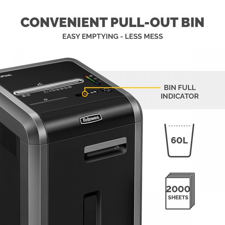 Fellowes 225MI Micro Cut Shredder - Image 4