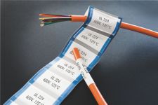 Dymo 1868809 XTL 6mm x 2.7m Roll Heat-Shrink Tube Black on White thumbnail 2