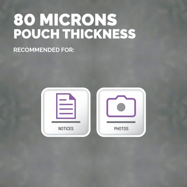 Fellowes 5452003 Matt A3 80Mic Pouch 100pk - Image 3