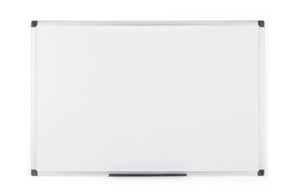 Bi-Office Maya Melamine Aluminium Framed Dry-wipe Board 900x600mm