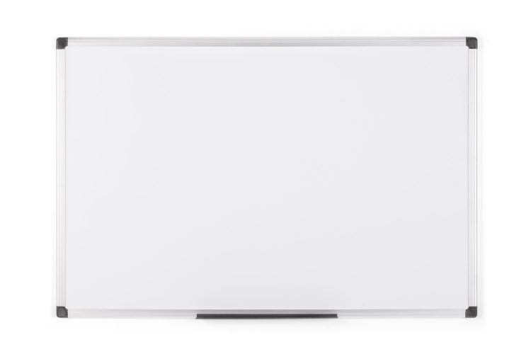 Bi-Office Maya Melamine Aluminium Framed Dry-wipe Board 900x600mm