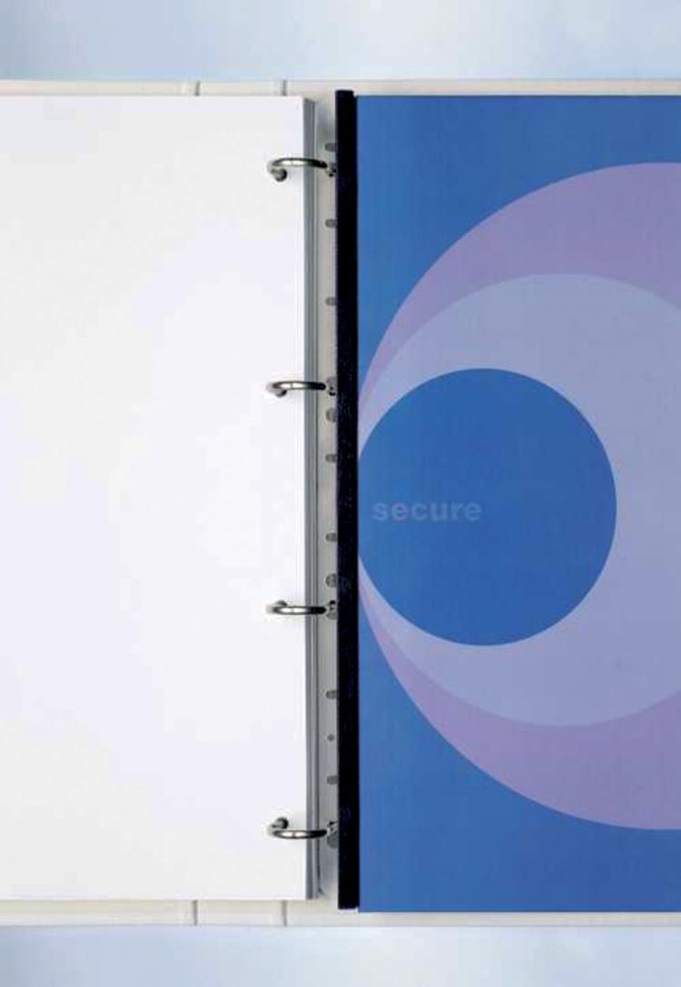 GBC IB410215 CombBind PVC File Strips Pack of 100 - Image 2