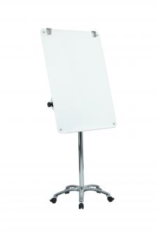 Bi-Office 700 x 1000mm Magnetic Glass Mobile Easel thumbnail 5