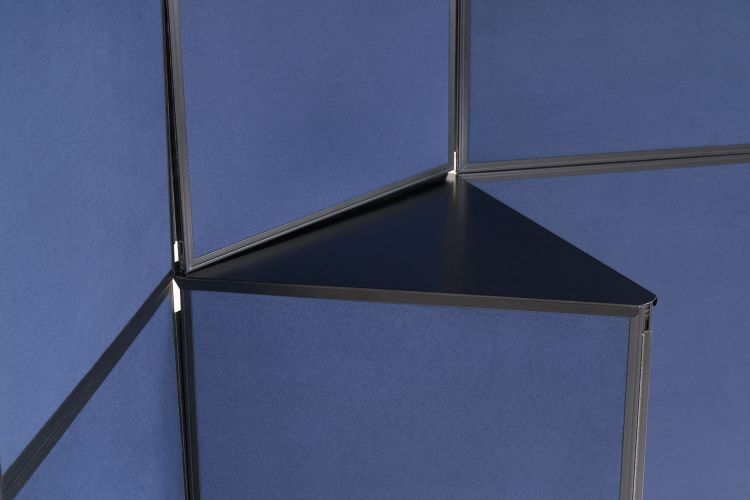 Bi-Office 7 Panel Showboard Exhibition System 900x600x110mm - Image 3