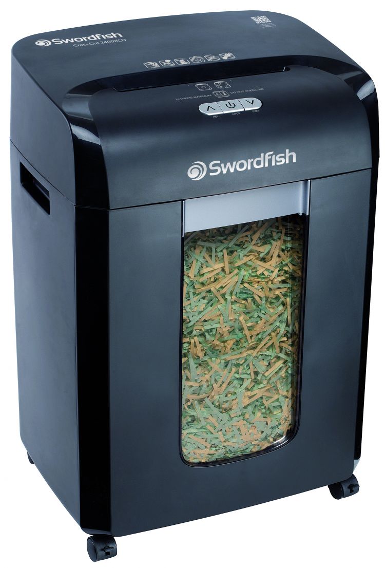 Swordfish 2400XCD Cross Cut Shredder - Image 5