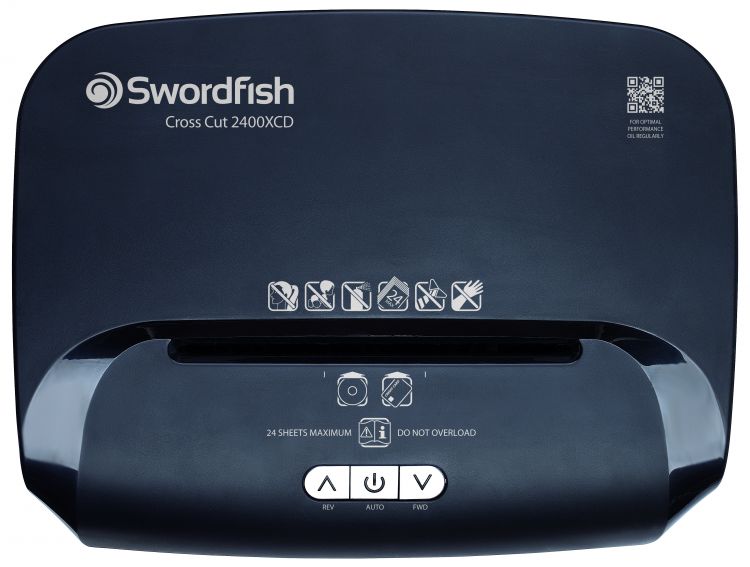 Swordfish 2400XCD Cross Cut Shredder - Image 2