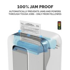 Fellowes Powershred LX201 Micro-Cut Shredder White thumbnail 4