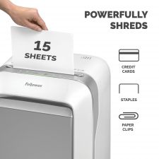 Fellowes Powershred LX211 Micro-Cut Shredder White thumbnail 4