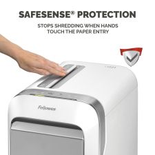 Fellowes Powershred LX221 Micro-Cut Shredder White thumbnail 5