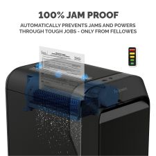 Fellowes Powershred LX221 Micro-Cut Shredder Black thumbnail 4