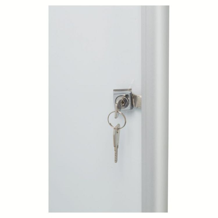 Nobo 1902282 Internal Flat Glazed Case 9 x A4 Magnetic