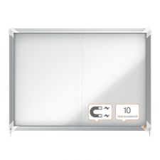 Nobo 1902569 Premium Plus Magnetic Lockable Notice Board 8xA4 thumbnail 5