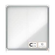 Nobo 1902570 Premium Plus Magnetic Lockable Notice Board 12xA4 thumbnail 5