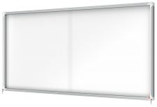 Nobo 1902572 Premium Plus Magnetic Lockable Notice Board 27xA4 thumbnail 2