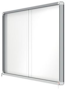 Nobo 1902572 Premium Plus Magnetic Lockable Notice Board 27xA4 thumbnail 3