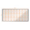 Nobo 1902572 Premium Plus Magnetic Lockable Notice Board 27xA4
