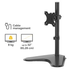 Fellowes 8049601 Seasa Freestanding Single Monitor Arm thumbnail 3