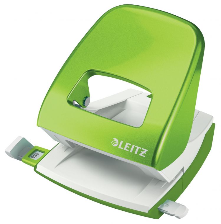 Leitz 50081054 NeXXt WOW Metal Office Hole Punch green - Image 1