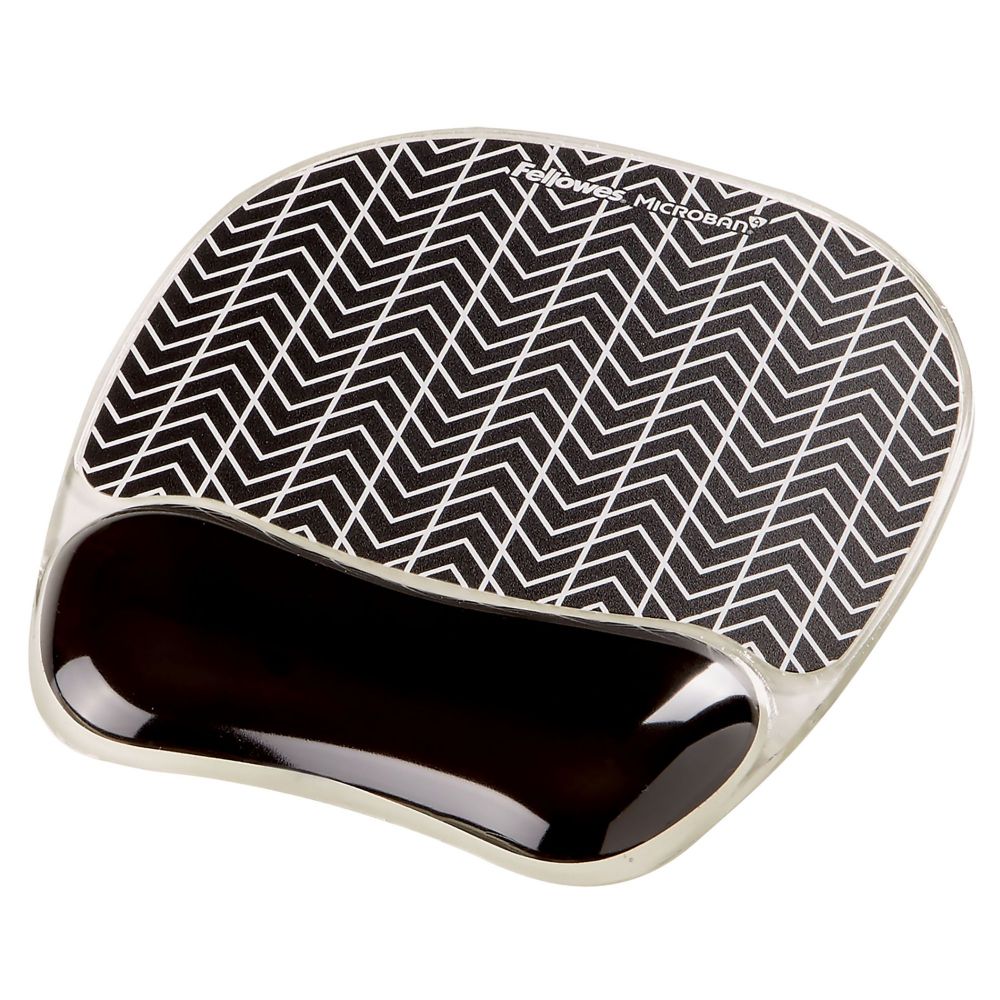 Fellowes+Gel+Mouse+Pad+-+Chevron